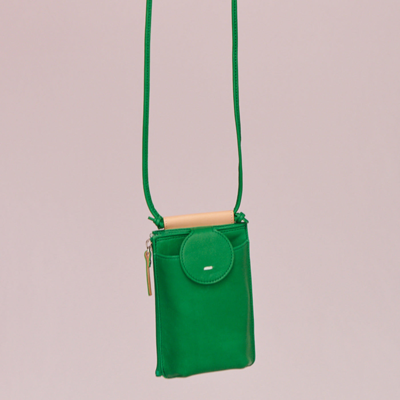 <Estine> Logical Series Mini Crossbody Shoulder Bag / Green