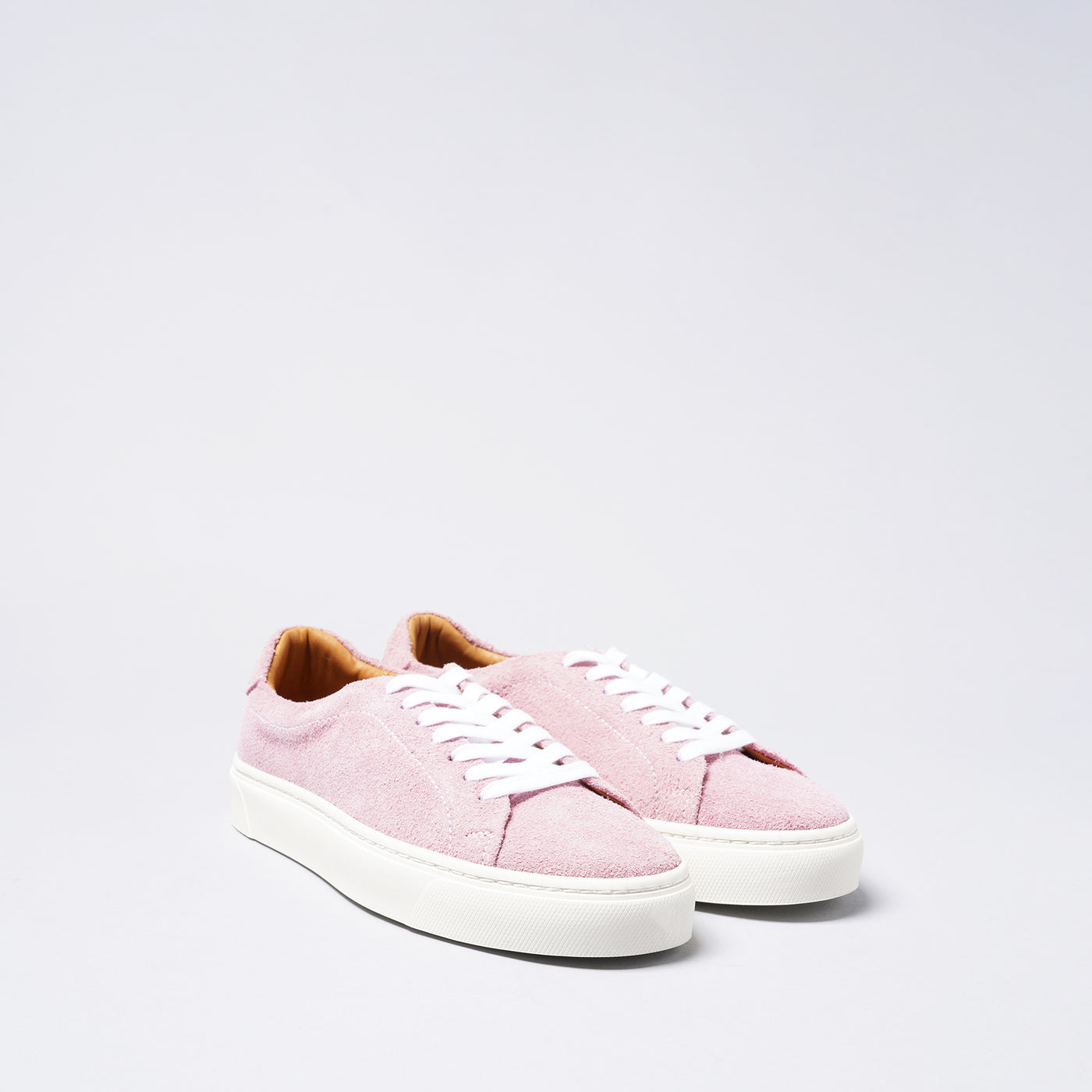 <TOSS> Chester Lace Up Leather Sneaker / Pink