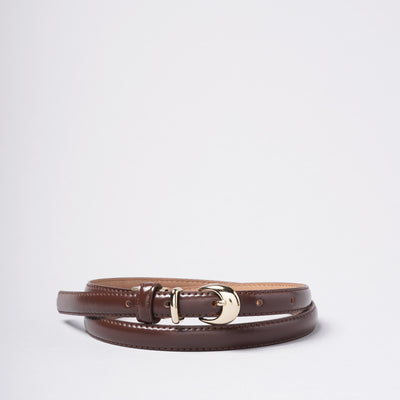 <bell la bell> Women's Skinny Belt / Navy