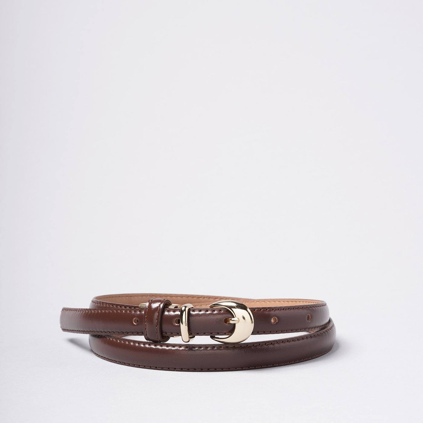 <bell la bell> Women's Skinny Belt / Greige