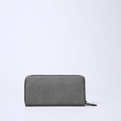 <enrio> Round Zip Long Wallet / Black