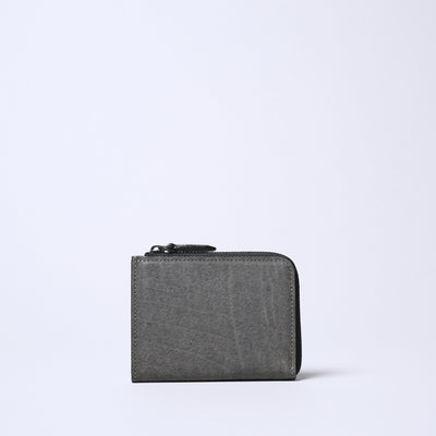＜エンリオ＞L字ファスナー札入れ/ブラック