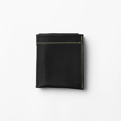 ＜M ripple customized folded wallet, black