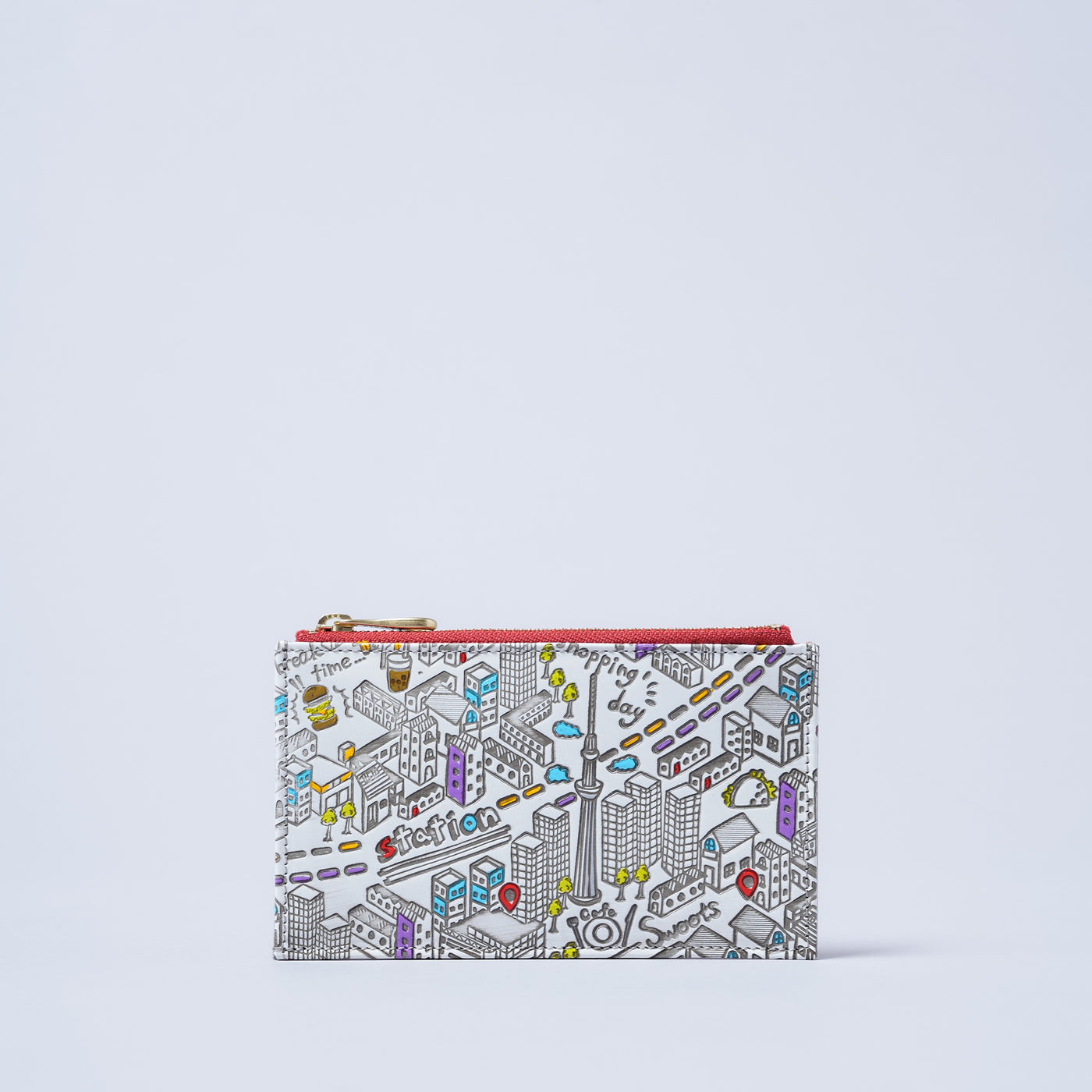 ＜キソラ＞友禅文庫 フラグメントケース/TOKYO (ホワイト)