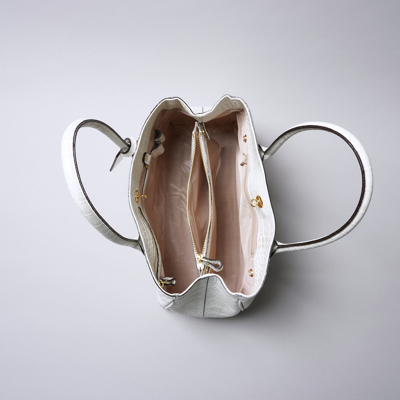 ＜legu＞Chroma B5托特包/白色