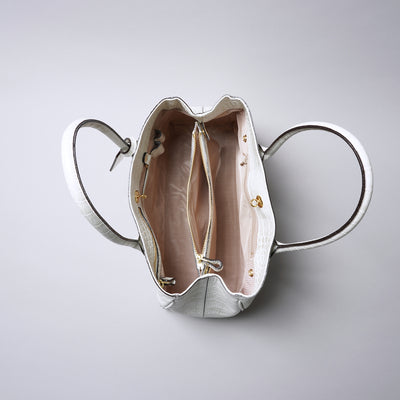 ＜legu＞Chroma B5托特包/白色