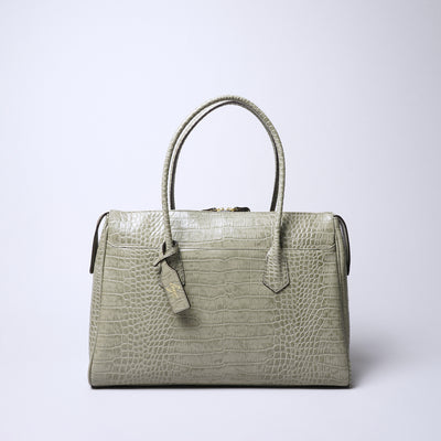 ＜レグ＞クローマ 大きめA4トートバッグ/ホワイト