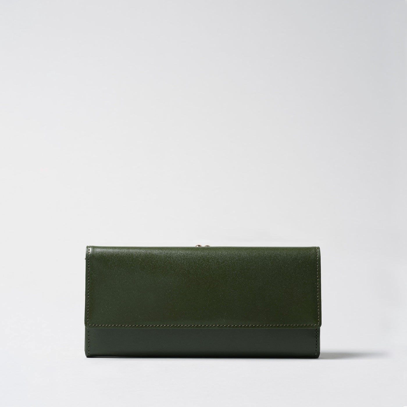 <mic> Kiss Lock Long Wallet / Green