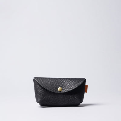 <minca> Leather Pouch 02/ S / Black