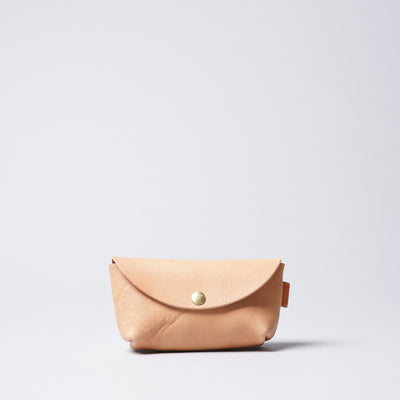 <minca> Leather Pouch 02/ S / Black