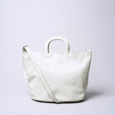 <numeri> Base Bucket Tote Bag / Light Grey