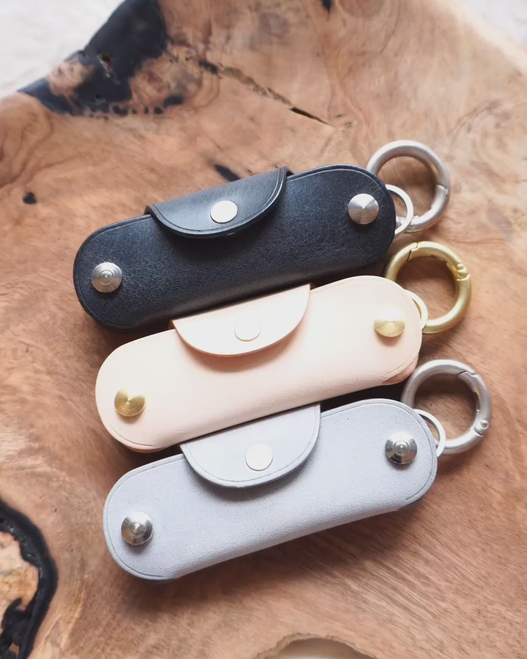 ＜delife＞Petite Key Case/Natural