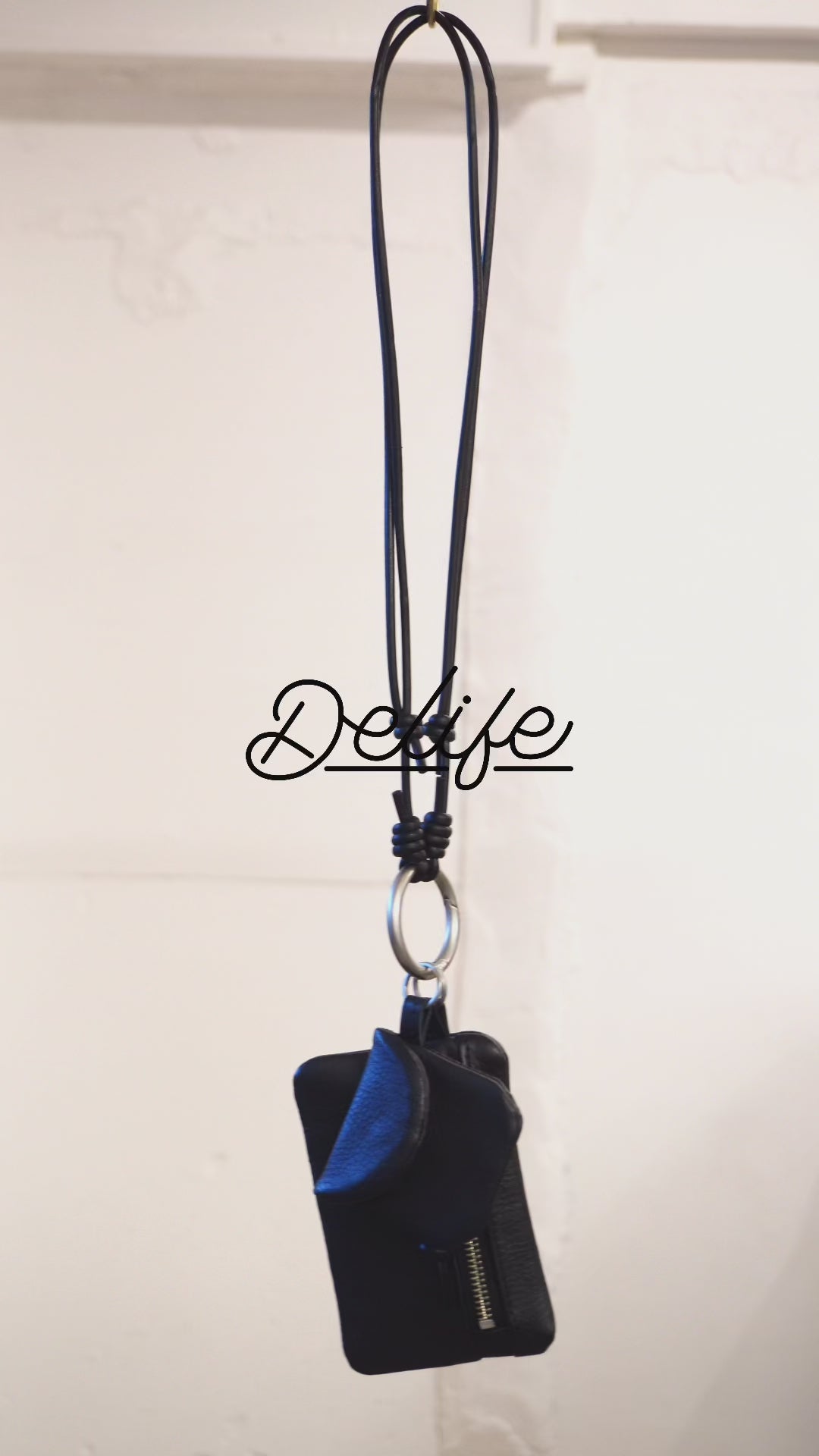 ＜DELIFE＞Multistrap&pouch/黑色