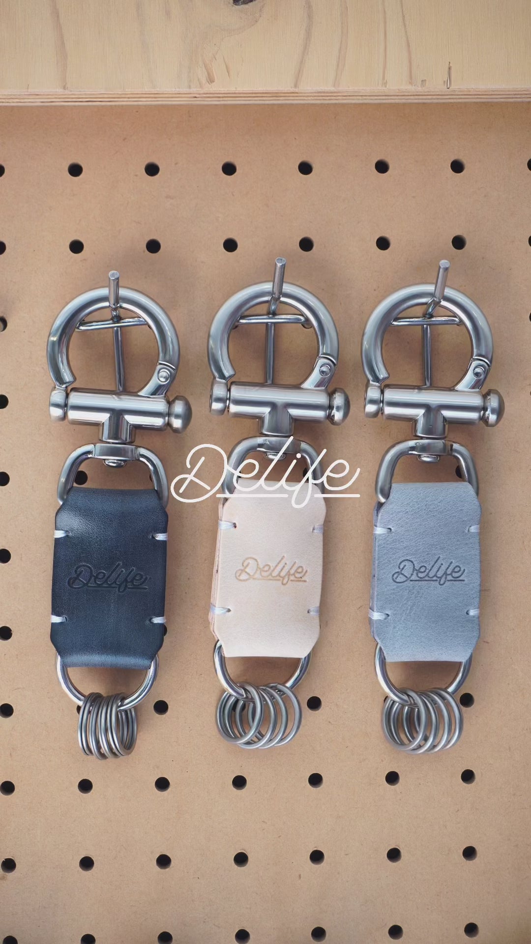 ＜DELIFE＞Keyring01/灰色