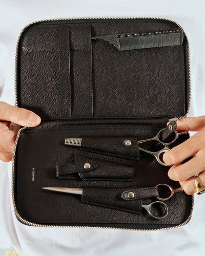 <WILDSWANS> Scissor Case Perlinger / Black x Black