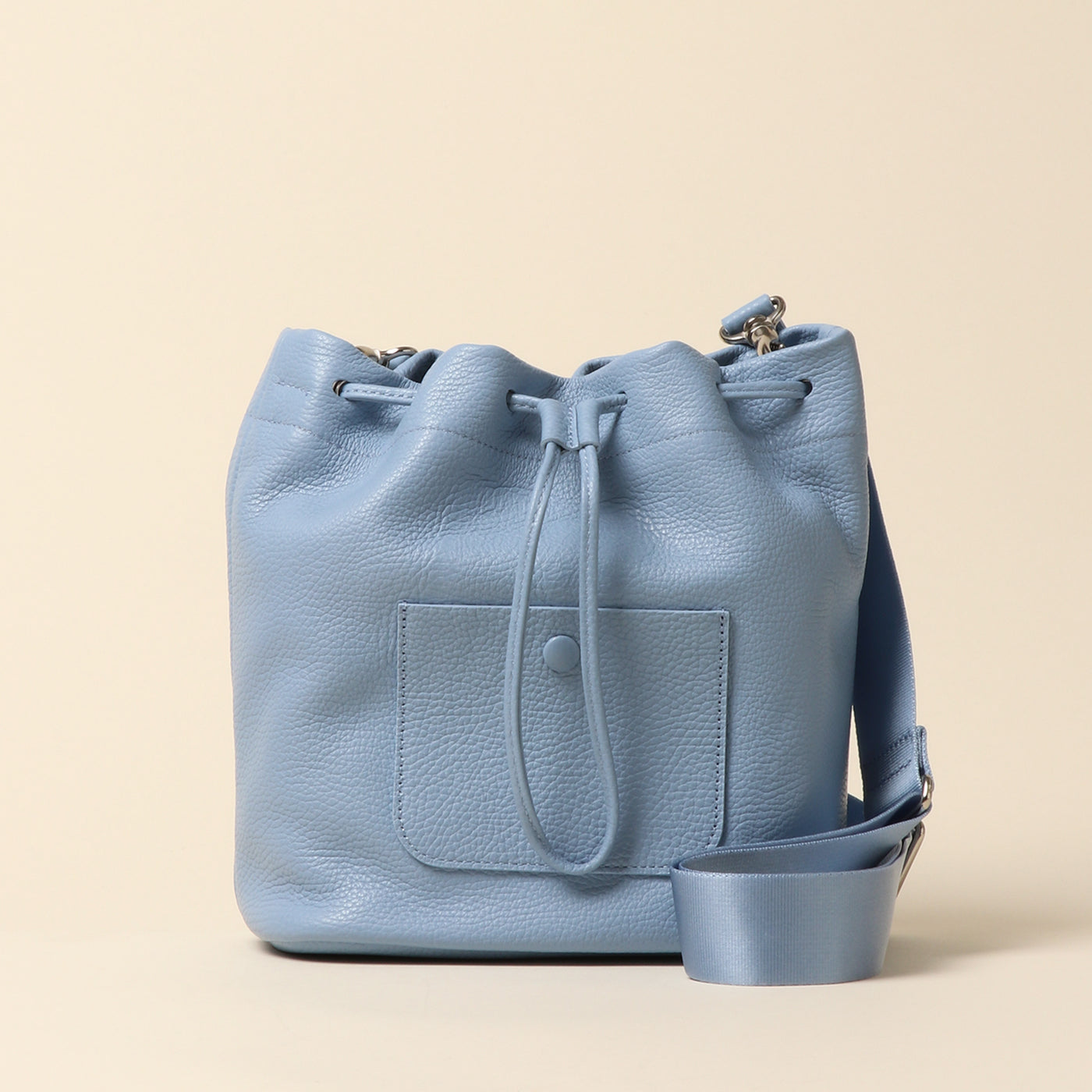 <itten-itten> Drawstring shoulder / Pistachio