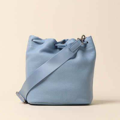 <itten-itten> Drawstring shoulder / Pistachio