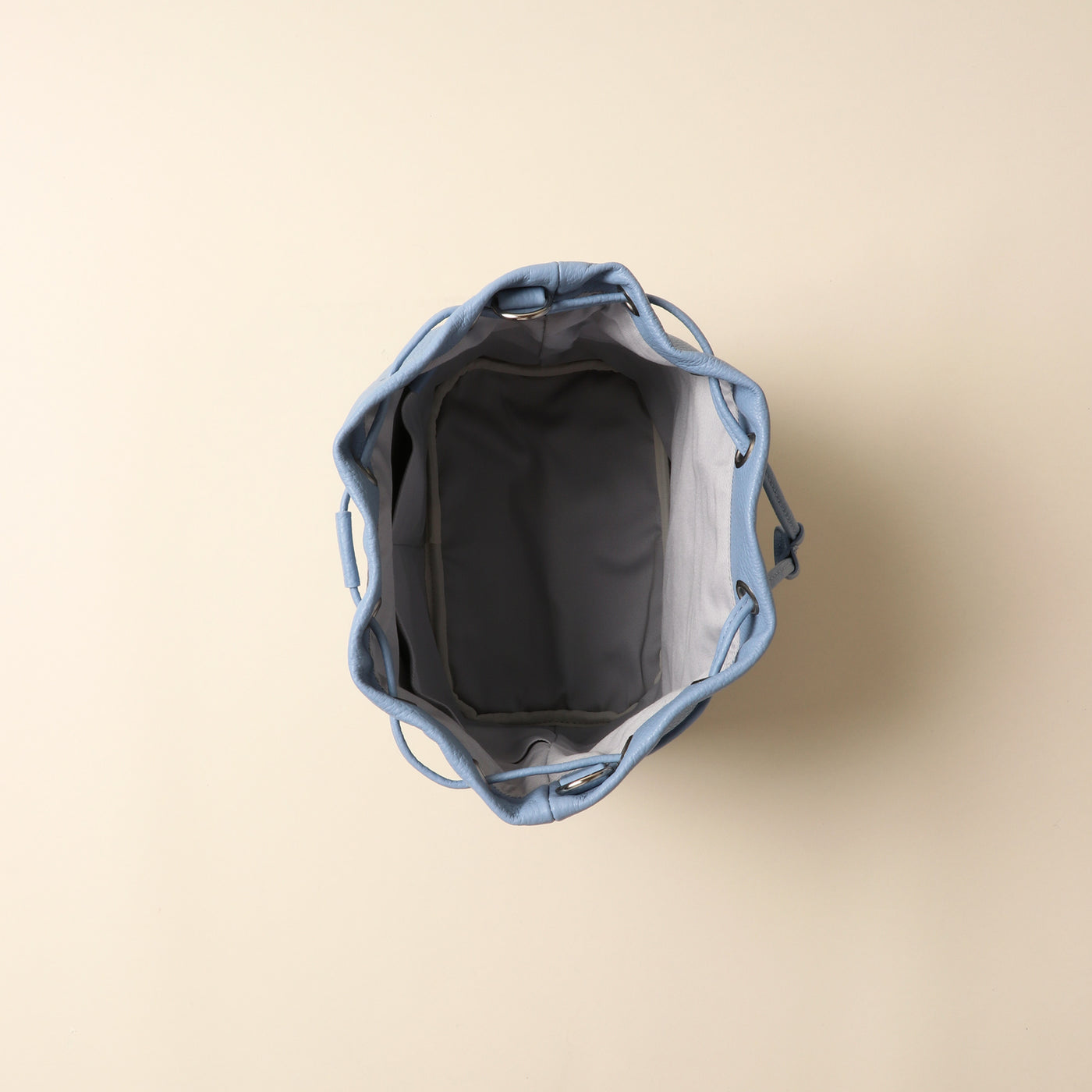 <itten-itten> Drawstring shoulder / Pink