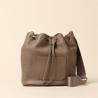 <itten-itten> Drawstring shoulder/yellow