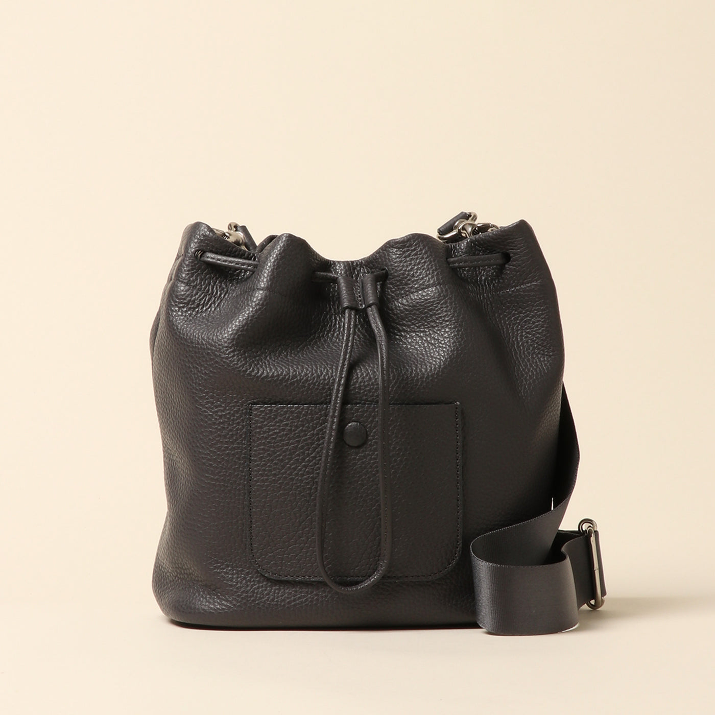 <itten-itten> Drawstring shoulder / Pistachio