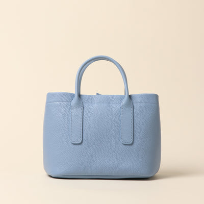 <itten-itten> Leather mini tote / warm beige