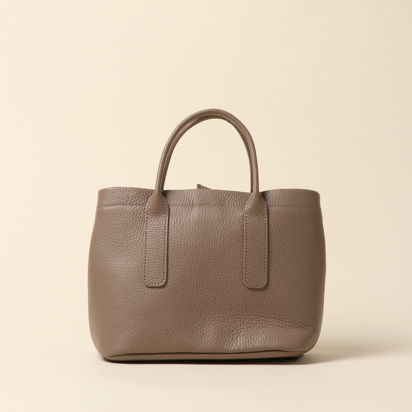 <itten-itten> leather mini tote/pistachio