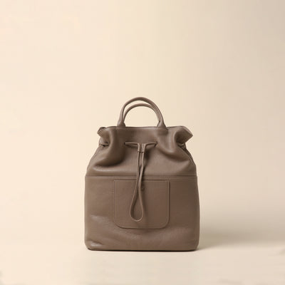 <itten-itten> Drawstring Tote / Terracotta