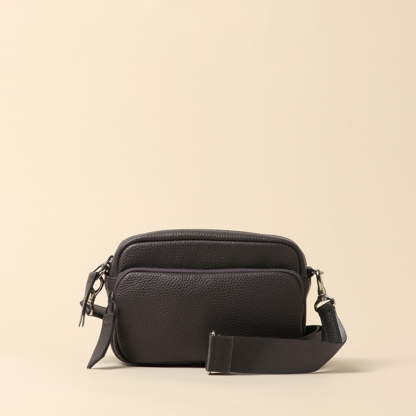 <itten-itten> Leather mini shoulder bag /  saks