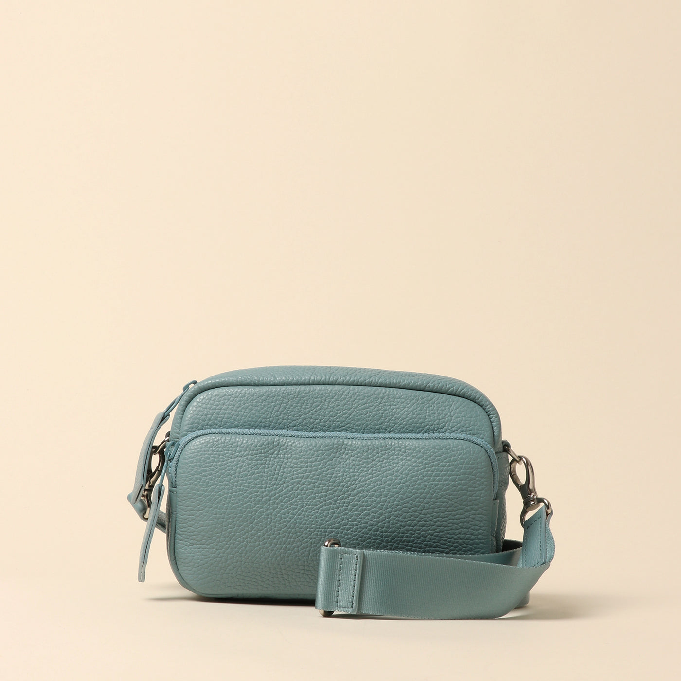 <itten-itten> Leather mini shoulder bag /  saks