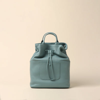 <itten-itten> Drawstring Tote / Terracotta