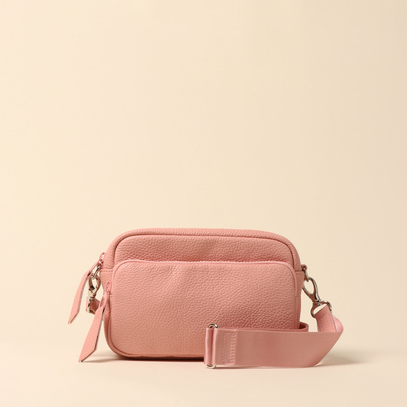 <itten-itten> Leather mini shoulder bag /  saks