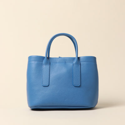 <itten-itten> leather mini tote/yellow