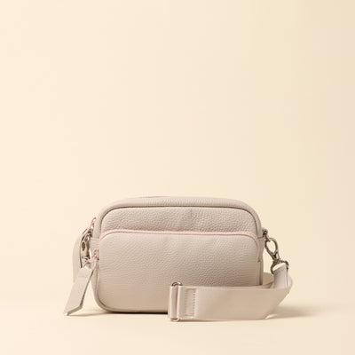 <itten-itten> Leather mini shoulder bag / pale green