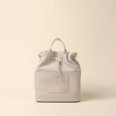 <itten-itten> Drawstring Tote / Blue