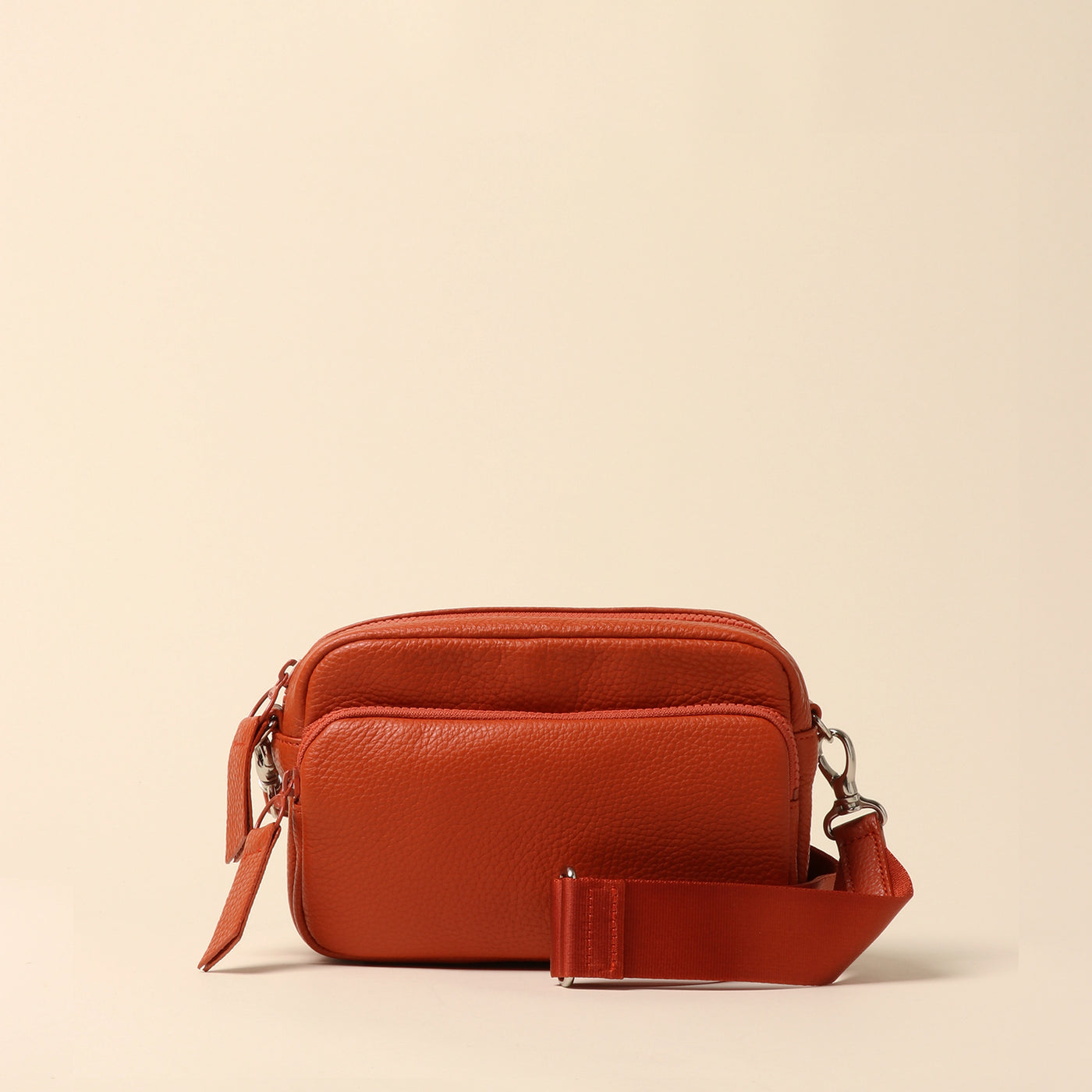 <itten-itten> Leather mini shoulder bag / pale green