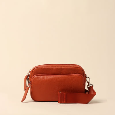 <itten-itten> Leather mini shoulder bag /  saks