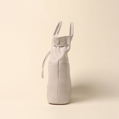 <itten-itten> Drawstring tote/yellow