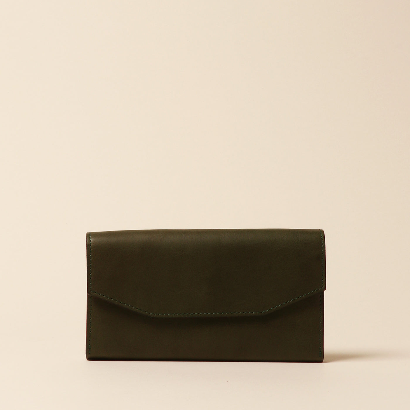 <Annak> Garçon shaped wallet / dark brown