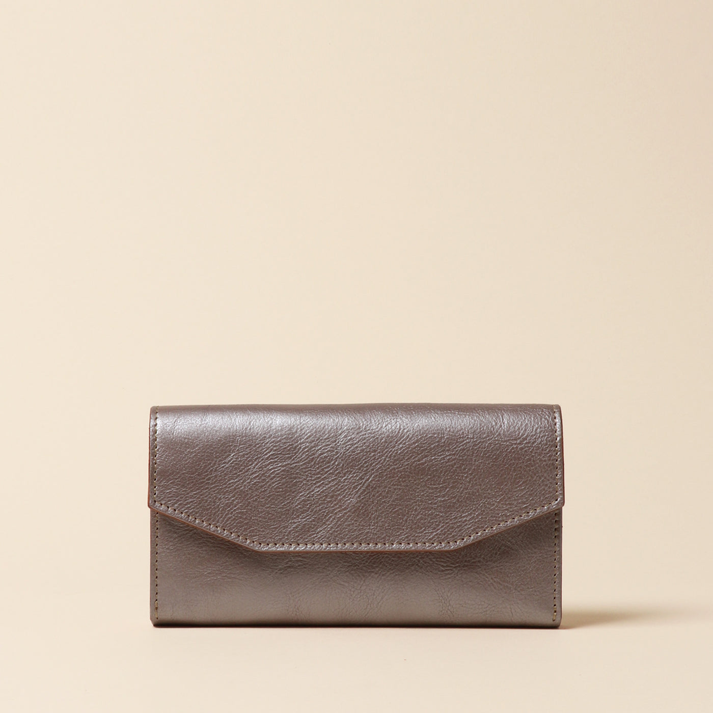 <Annak> Garçon shaped wallet / dark brown