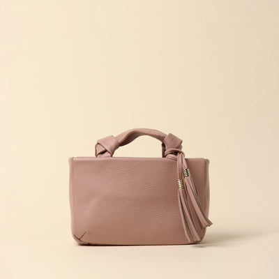 <Atelier Nuu> loop mini Boston / pink beige