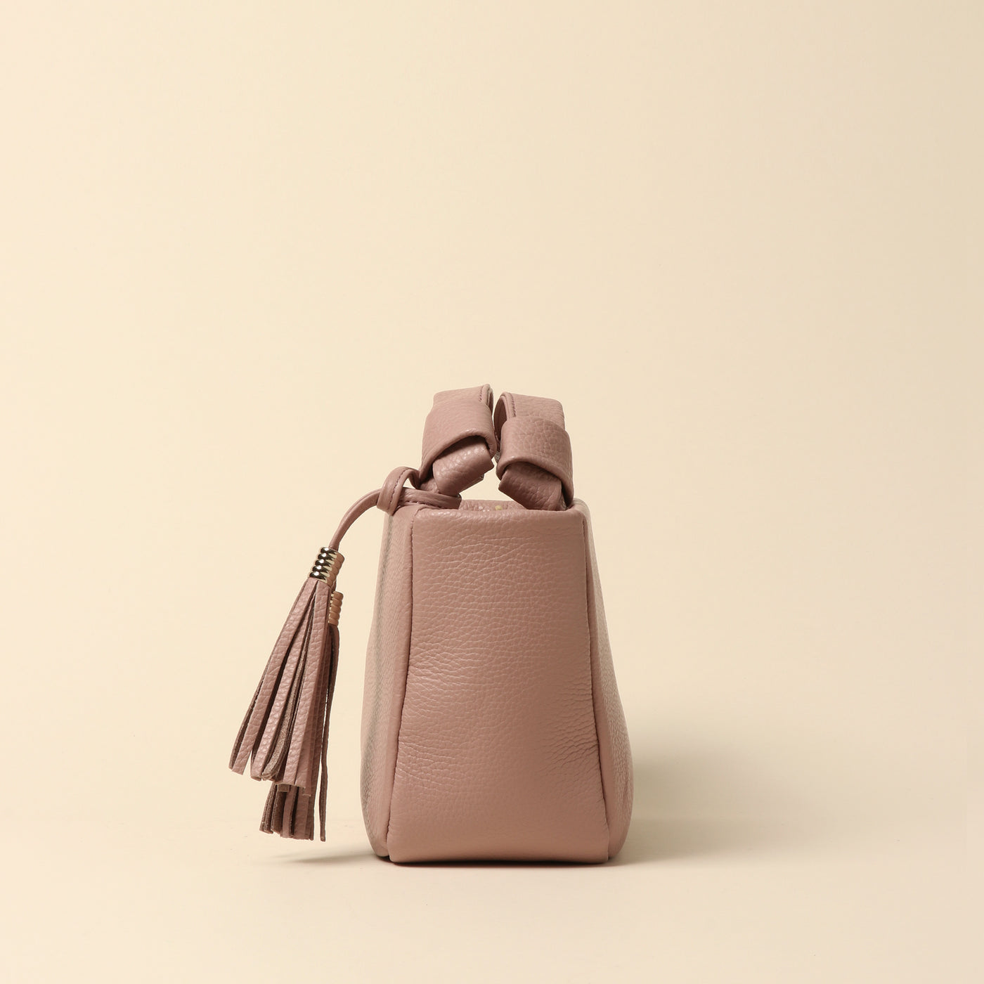 <Atelier Nuu> loop mini Boston / pink beige