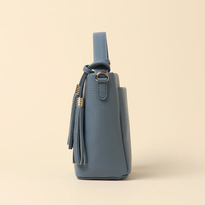 <Atelier Nuu> loop mini bucket / sky blue