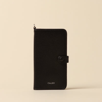 <CALDO tokyo japan> CROSSOVER iPhone Case (iPhone12/12Pro) / Sax Beige