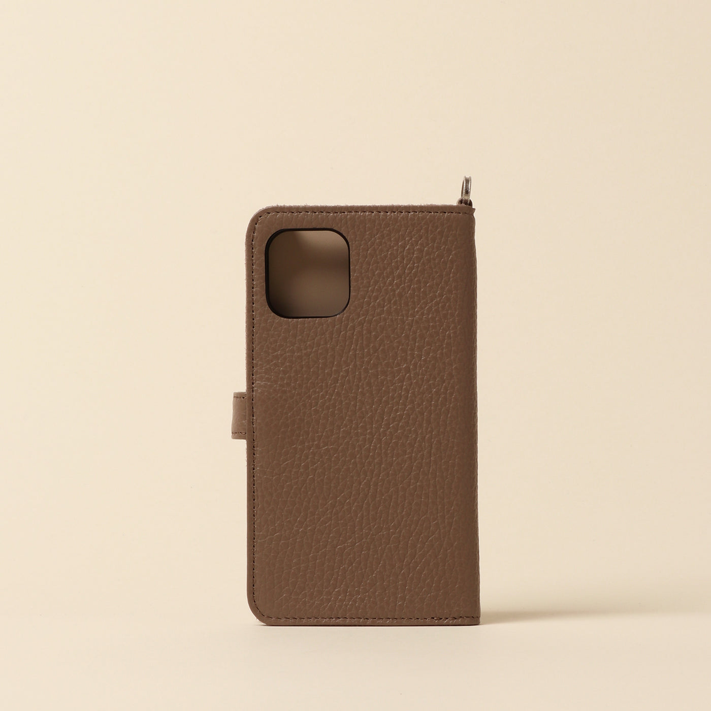 <CALDO tokyo japan> CROSSOVER iPhone Case (iPhone12/12Pro) / Sax Beige