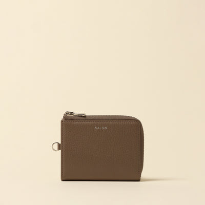 <CALDO tokyo japan> CROSSOVER Pocket Wallet / Taupe Beige