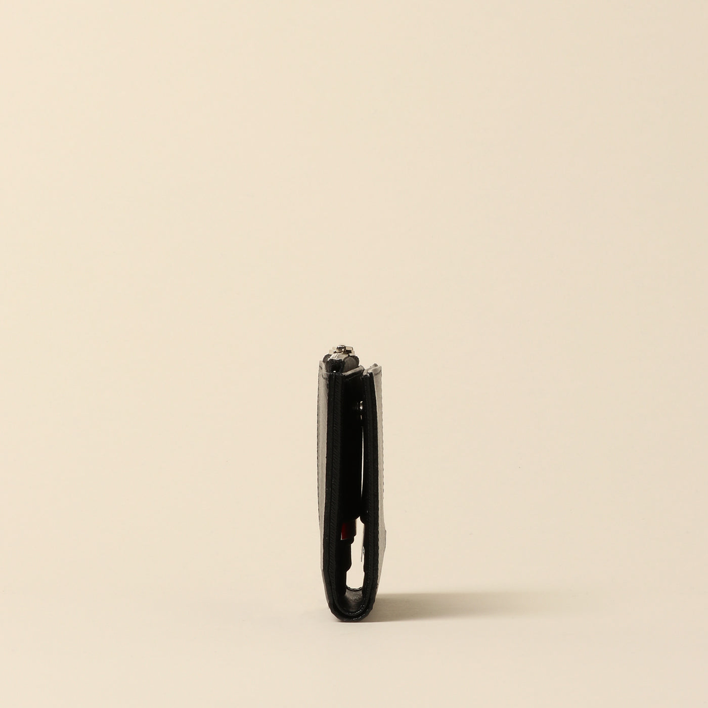 <CALDO tokyo japan> MINK Zip Mini Wallet / Gray