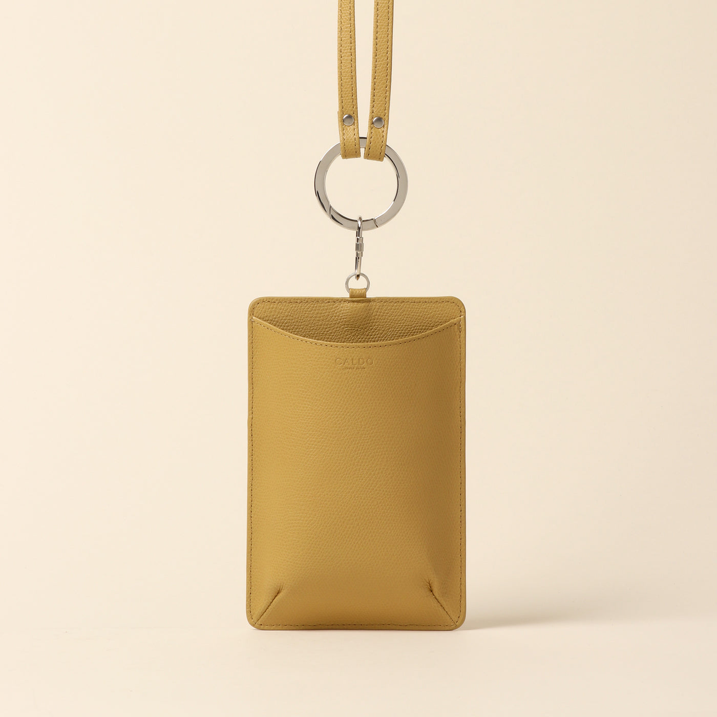<CALDO tokyo japan> Optional Ring Base Phone Case / Pistachio