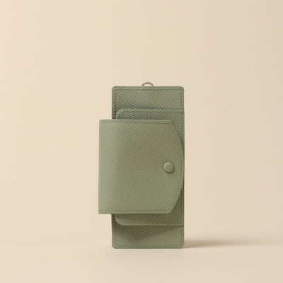 <CALDO tokyo japan> Opthional Ring eyeglass case in mustard