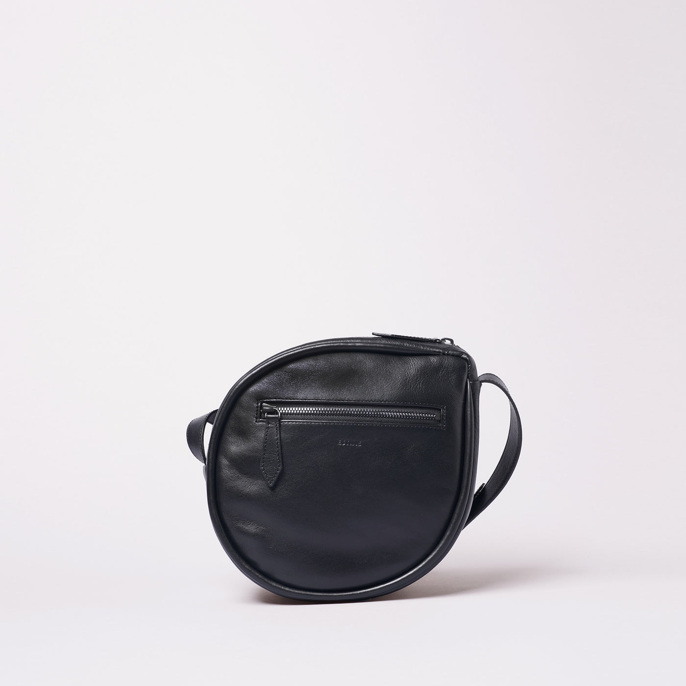 <Estine> Esquisse Series Hand Painted Shoulder Bag / Black