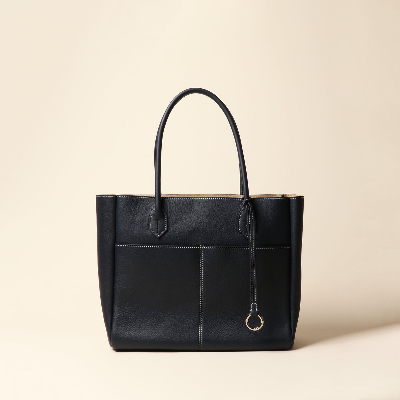 < FLATHORITY > Coimbra Tote M/Navy